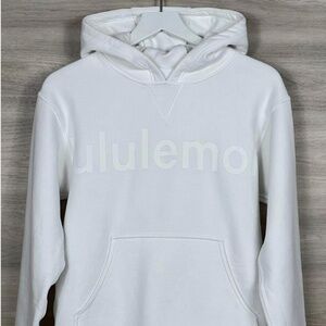 Lululemon All Yours Hoodie Logo Hoodie Size 8